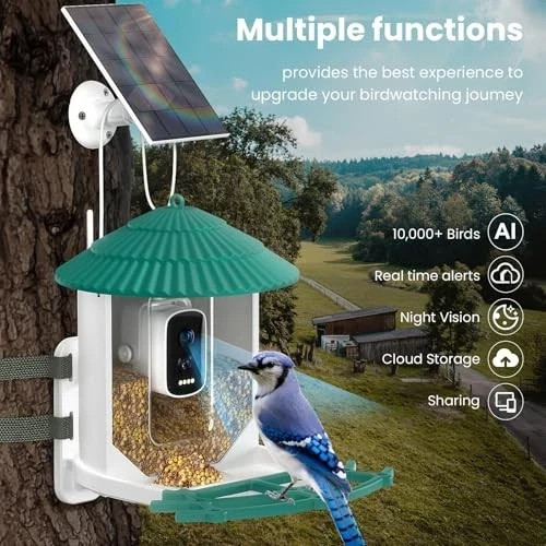 Bird feeder with camera - feeder,