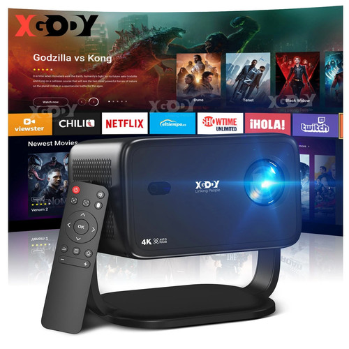 Xgody projector smart - xgody, 4k
