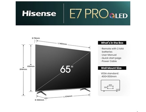 Hisense pro series - e7,